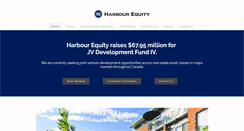 Desktop Screenshot of harbourequity.com
